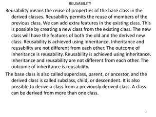 Inheritance in C++ | PPT