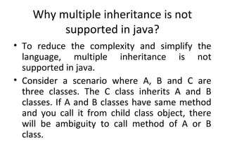 Inheritance in java | PPT