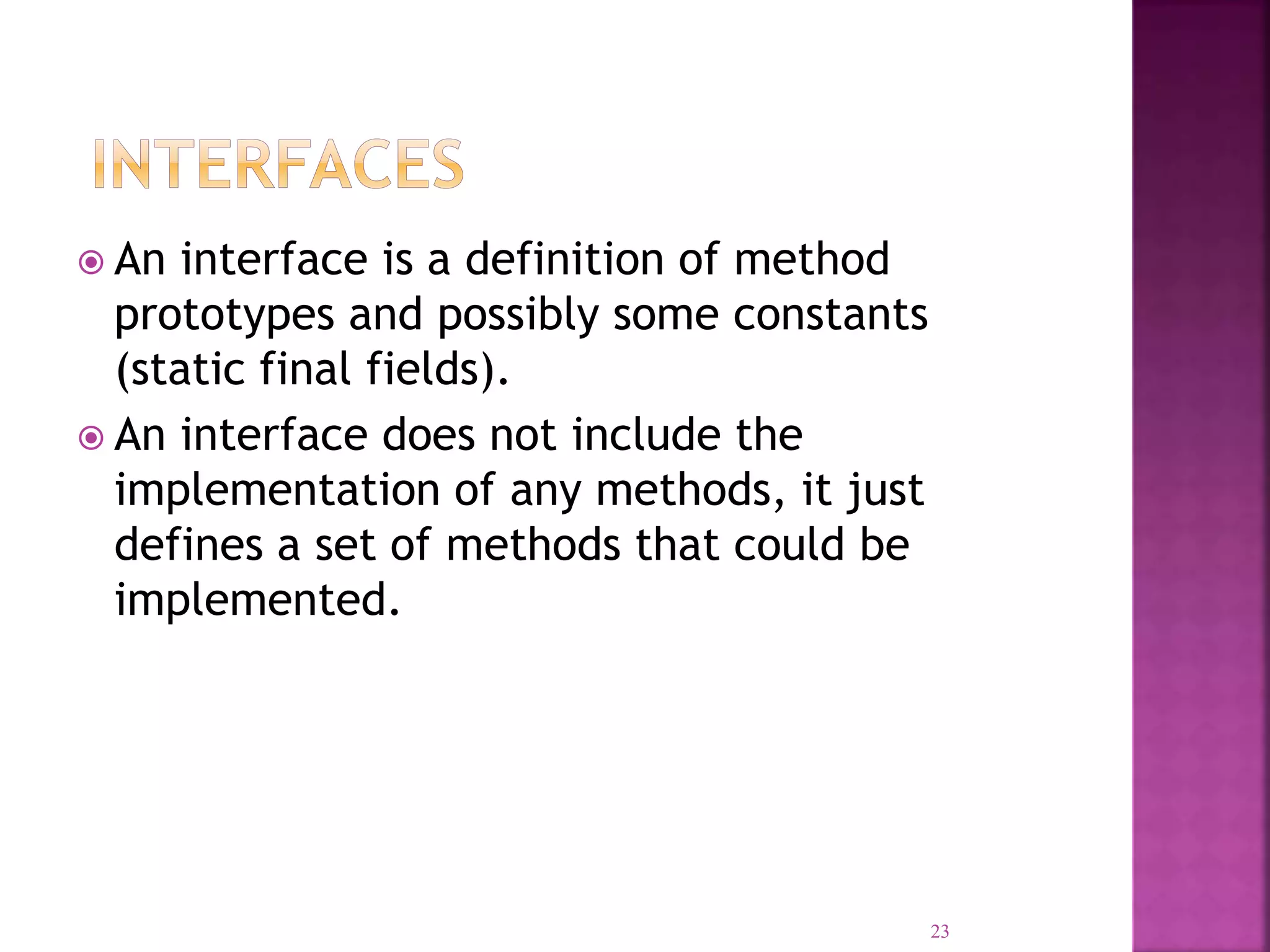 Inheritance in java.ppt | Programming Languages | Computing