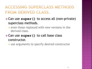 Inheritance in java.ppt