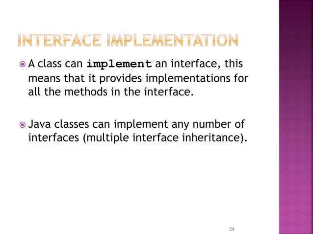 Inheritance in java.ppt | Programming Languages | Computing