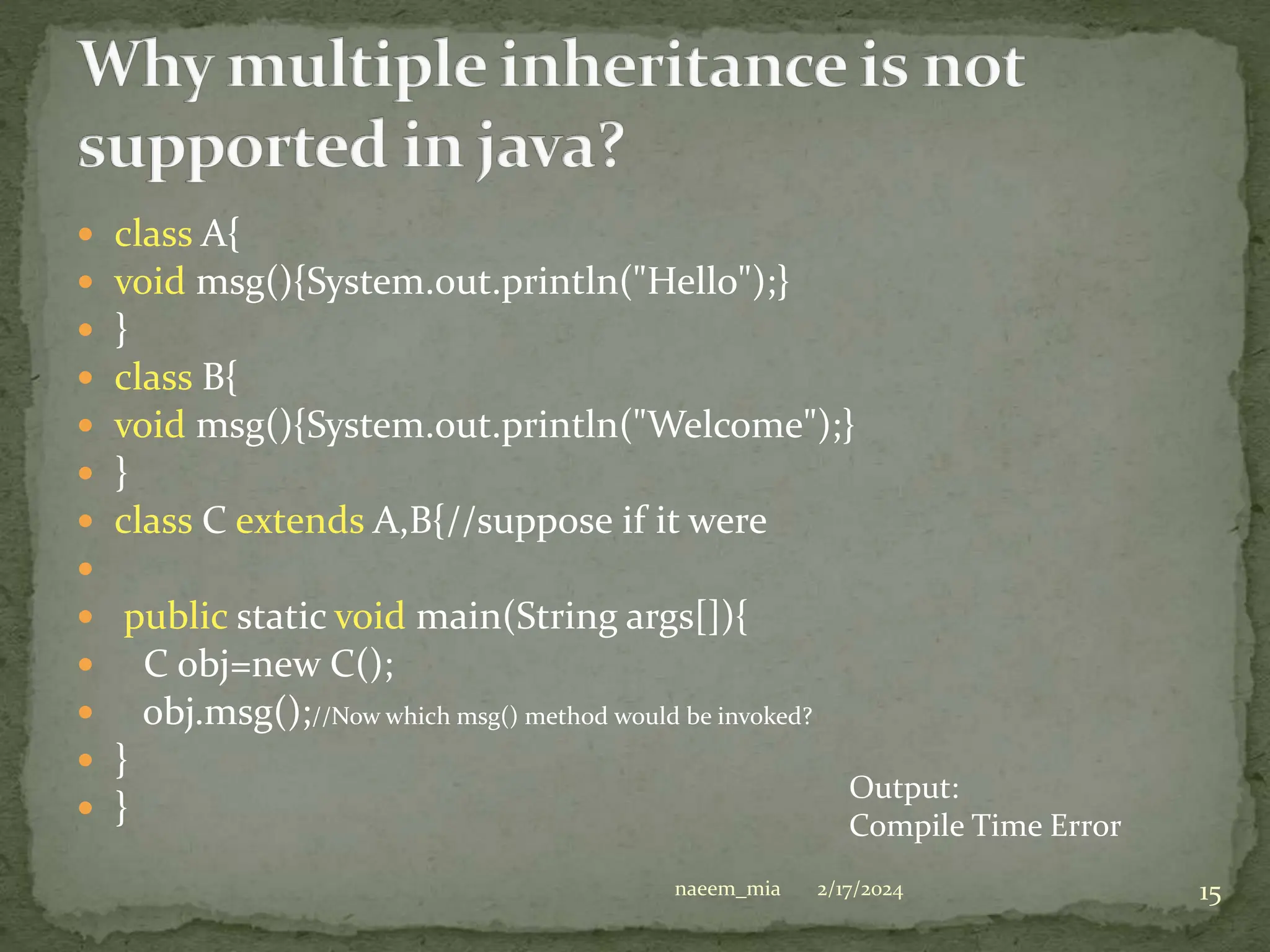 Inheritance in Java beginner to advance with examples.pptx