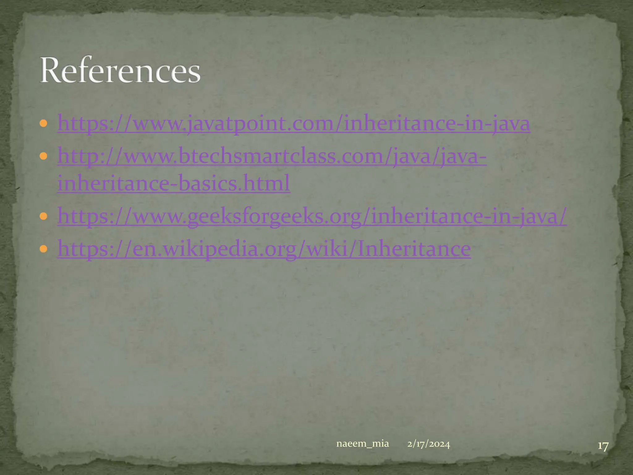 Inheritance in Java beginner to advance with examples.pptx