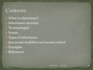Inheritance in Java beginner to advance with examples.pptx