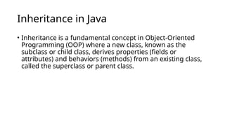 Comprehensive Guide to Inheritance in Java: Concepts, Examples, and ...