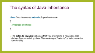 Inheritance in oop | PPT