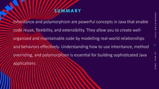 Comprehensive Guide to Inheritance and Polymorphism in Java Programming ...