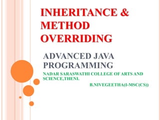 Inheritance ppt | PPTX