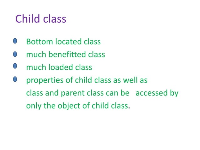 Inheritance in JAVA PPT | PPTX | Programming Languages | Computing