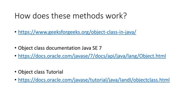 Java Inheritance - sub class constructors - Method overriding | PPT