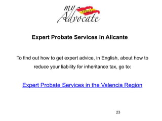Existing Wealth 
The Groups referred to consist of the following beneficiaries: 
Group I Children, including adopted children, under the age of 21 
Group II All other descendants, spouses and parents 
Group III Close relatives such as brothers and sisters, grandparents, 
aunts and uncles 
Group IV More distant relatives 
23 
 