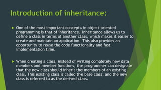Inheritance (with classifications) | PPT
