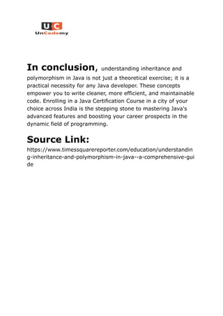 inheritance and polymorphism in java.pdf
