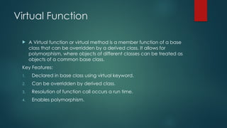 Comprehensive Overview of Polymorphism in C++ Programming | PPTX