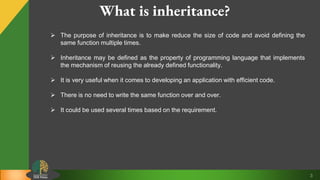 Inheritance | PPTX