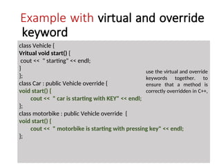 Inheritance in Object-Oriented Programming Using C++ .ppt