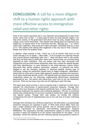 CONCLUSION: A call for a more diligent
shift to a human rights approach with
more effective access to immigration
relief a...