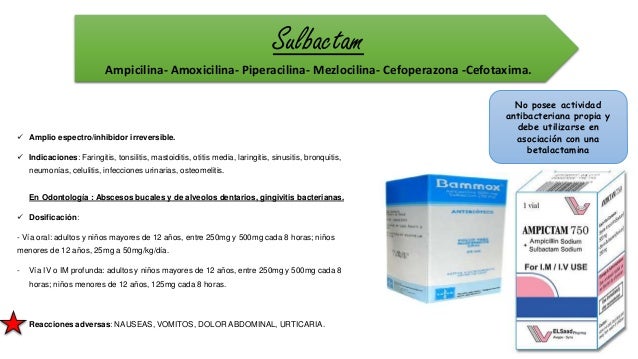 Inhibidores de betalactamasas