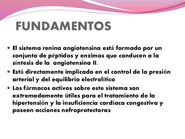 Inhibidores de la enzima convertidora de angiotensina