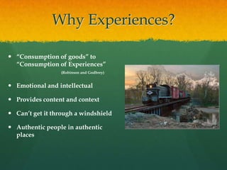 Opportunity agenda, not a detailed plan