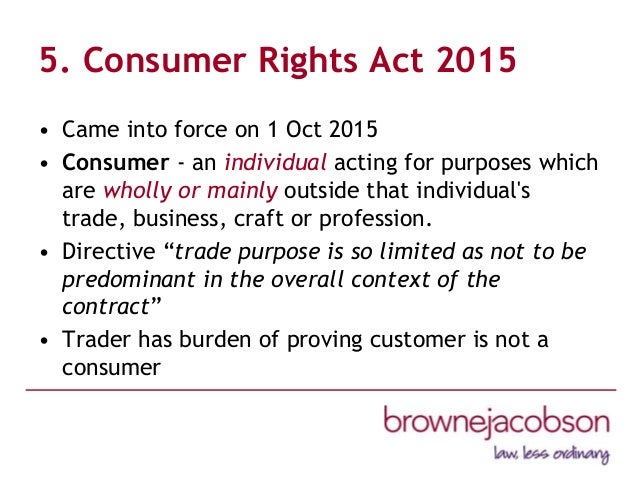 In house lawyers forum, Nottingham & Birmingham - March 2016