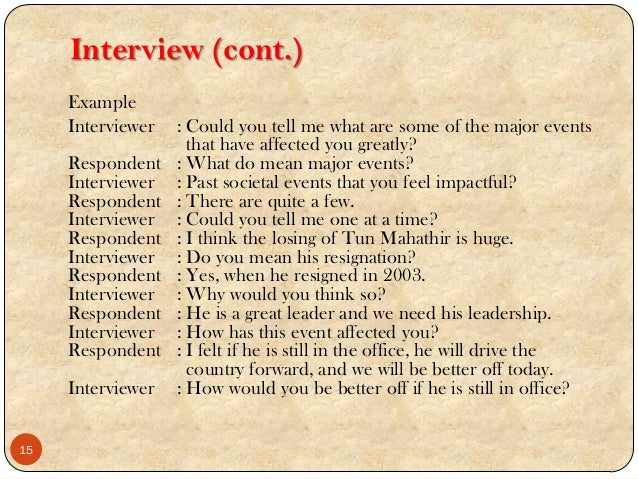 interview leadership questions