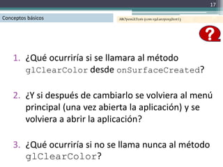 Iniciación a OpenGL | PDF