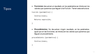 Tipos
12
 