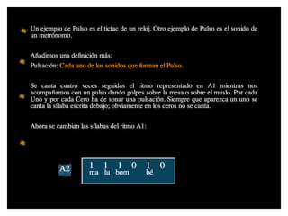 Iniciacion a la practica del ritmo 1