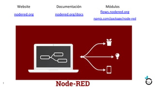 Iniciacion al Prototipado IoT con NodeRED | PDF