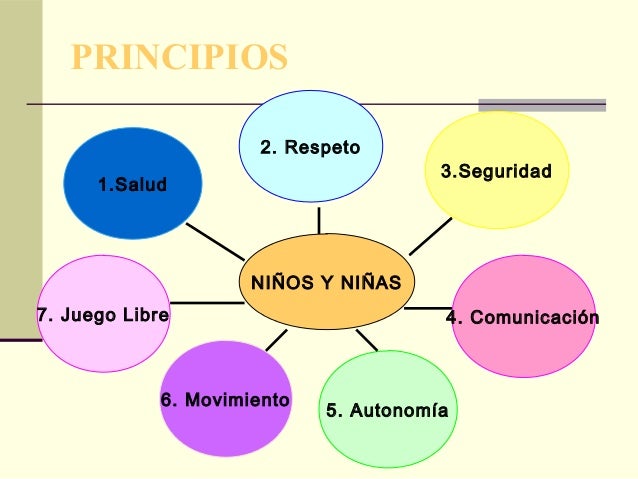 Resultado de imagen para 7 principios del enfoque del nivel inicial