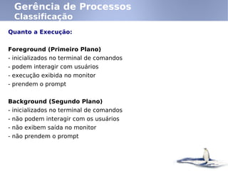 Linux - Inicialização e Gerenciamento de Processos