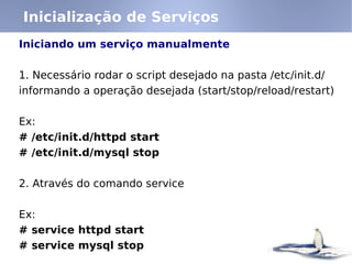 Linux - Inicialização e Gerenciamento de Processos
