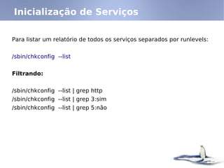 Linux - Inicialização e Gerenciamento de Processos