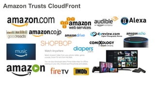 Amazon Trusts CloudFront
 