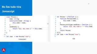 LunaBusiness Company
16
No fim tudo vira
Javascript
TYPESCRIPT
ES5
 
