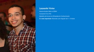 LunaBusiness Company
5
Leonardo Victor
Desenvolvedor Web no SENAI
Cursando SI no IFAL
Medalha de bronze na Olimpíada do Conhecimento
E o mais importante: Reinando com Angular há 3 ~ 4 meses
 