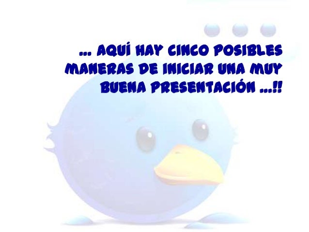 Iniciar terminar presentacion