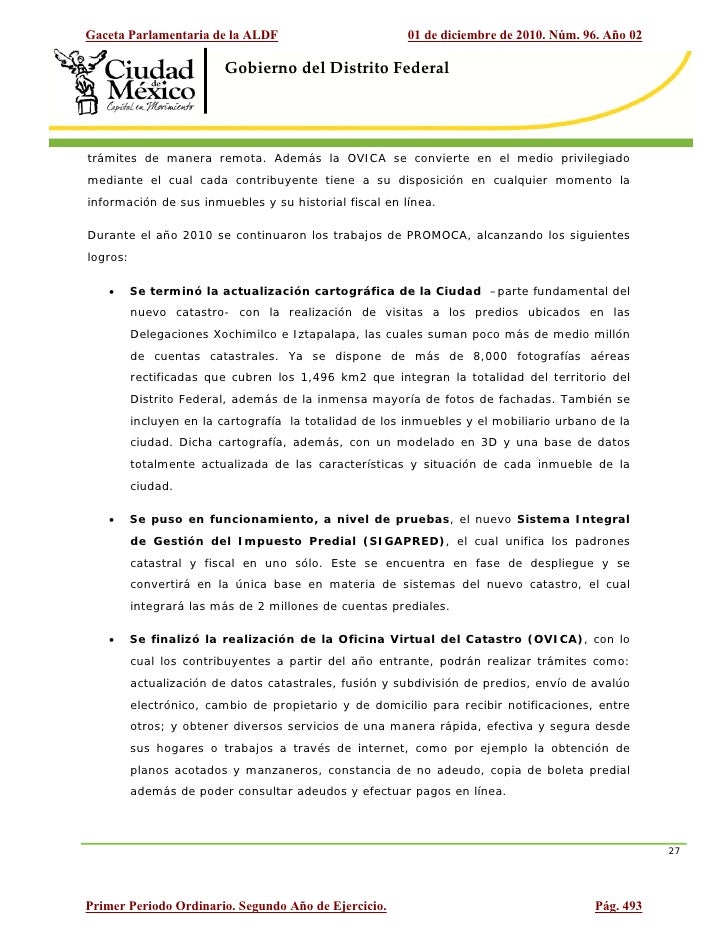 Iniciativa de ley de ingresos para el Distrito Federal en 2011