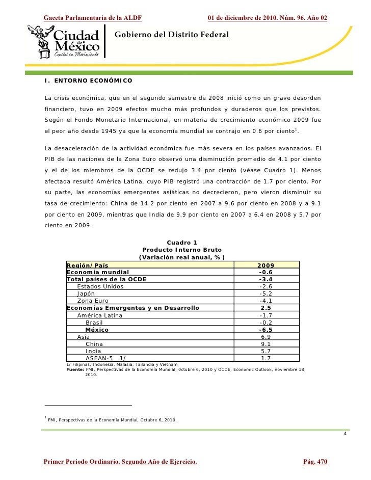Iniciativa de ley de ingresos para el Distrito Federal en 2011