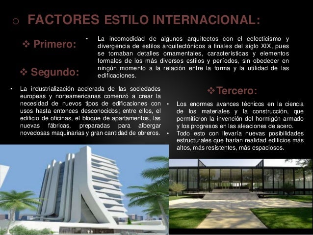Inicio Del Movimiento Moderno En Europa Y Norteamerica