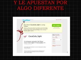 Y LE APUESTAN POR ALGO DIFERENTE 