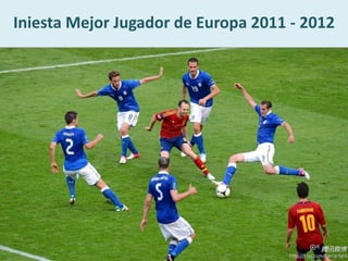 Iniesta Mejor Jugador de Europa 2011 - 2012




                             w w w. l o s m e j o r e s t w e e t s . c o m
 