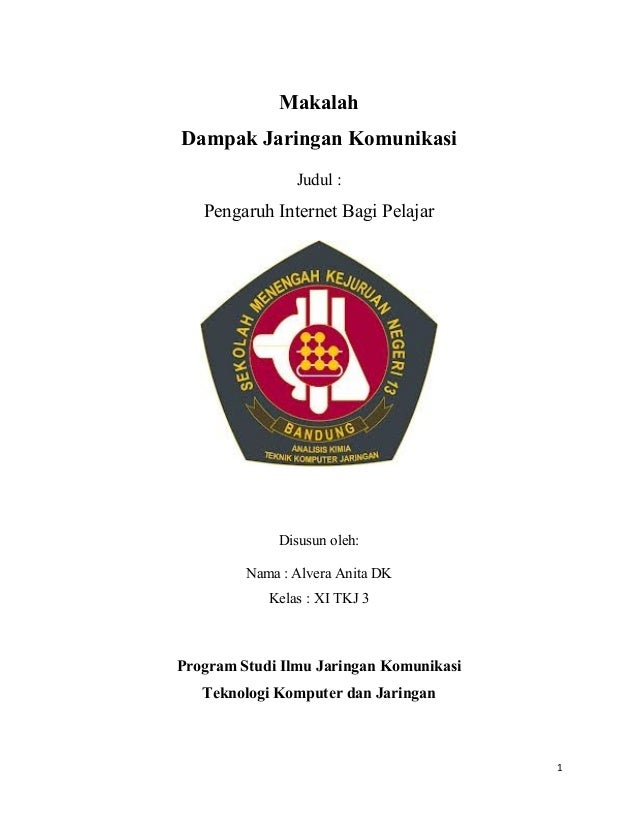 Doc Makalah Peran Dan Pengaruh Internet Dalam Membantu Pembuatan Makalah Bahasa Indonesia Hendra Hendra Academia Edu