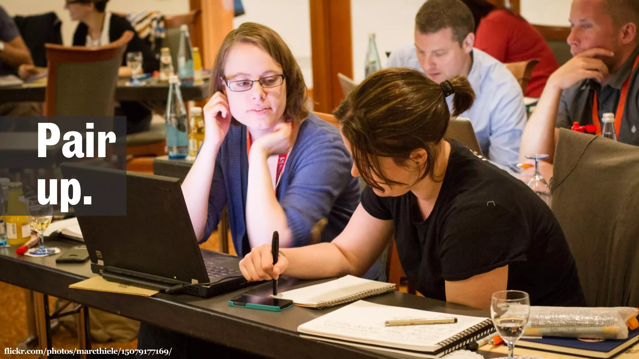 flickr.com/photos/marcthiele/15079177169/
Pair
up.
 