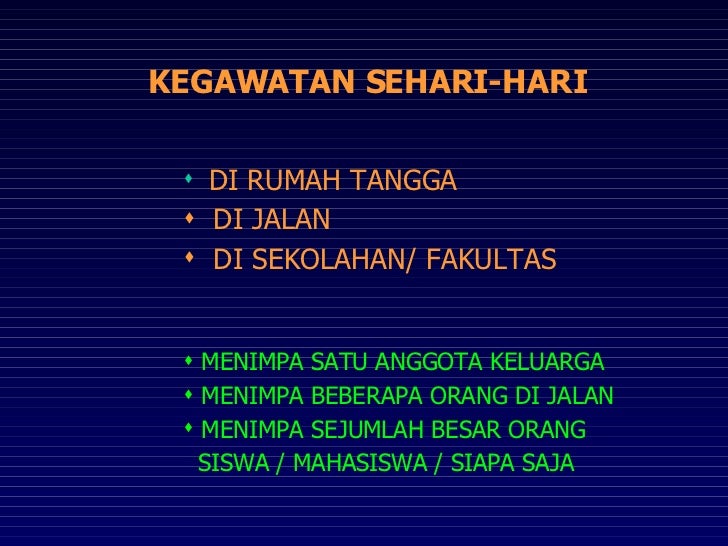 Initial Assessment pada gawat darurat