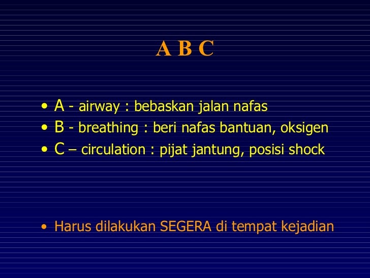 Initial Assessment pada gawat darurat
