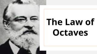 The Law of
Octaves
 