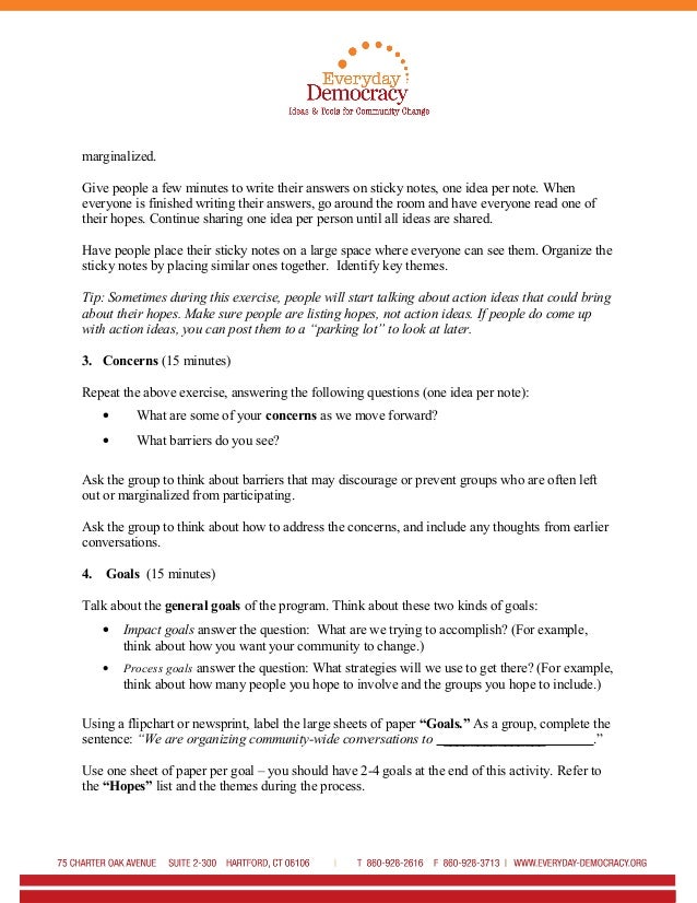 Initial Goal Setting Activity Slide 2