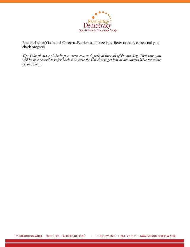 Initial Goal Setting Activity Slide 3